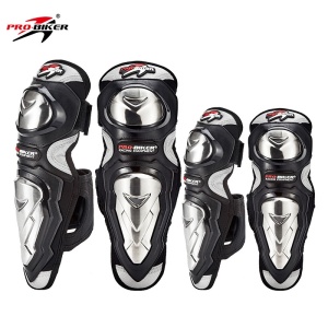 Pro-Biker Knee and Elbow Guard Set P-19