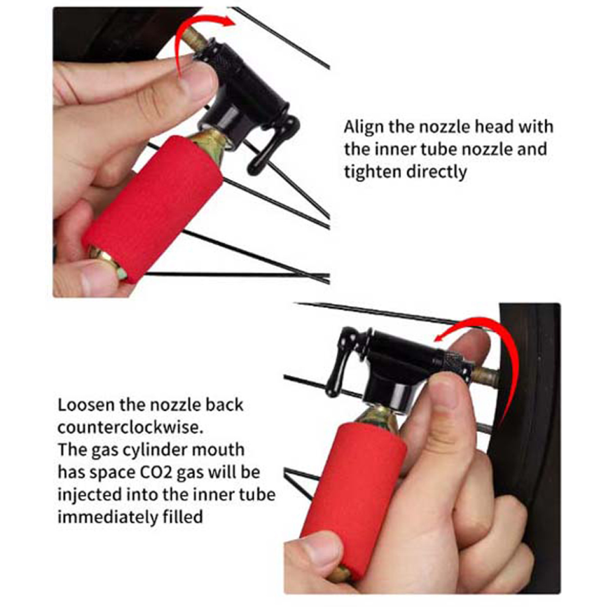 Co2 tube inflator on sale