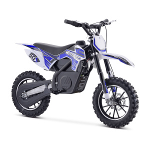 MotoTec 24v 500w Gazella Electric Dirt Bike Blue
