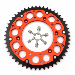 KKE 44T/48T/49T/50T/51T/52T Orange Sprocket For KTM 125-530CC 2003-2024