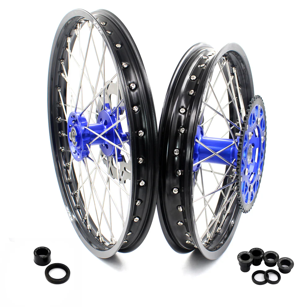 Wheels with disc & sprocket