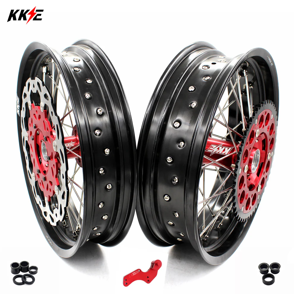 wheels with discs & sprocket
