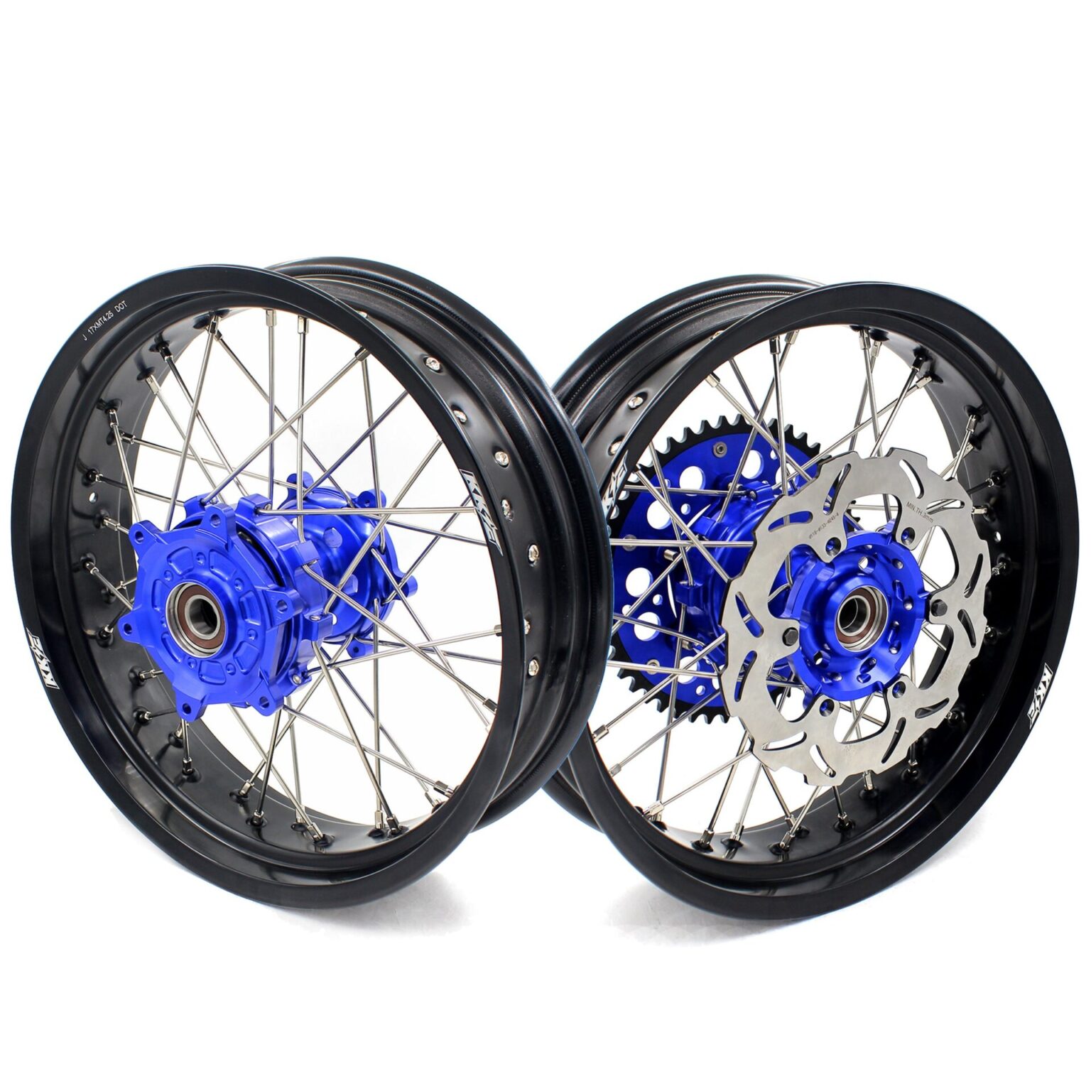 KKE 17 Inch CUSH Drive on Road Supermoto Wheels Rims For SUZUKI ...