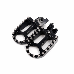 KKE Footpegs Billet Foot Rest For Rawrr Mantis, Mantis X, Red and Black (Collective)