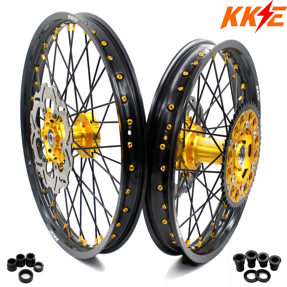wheels with discs & sprocket