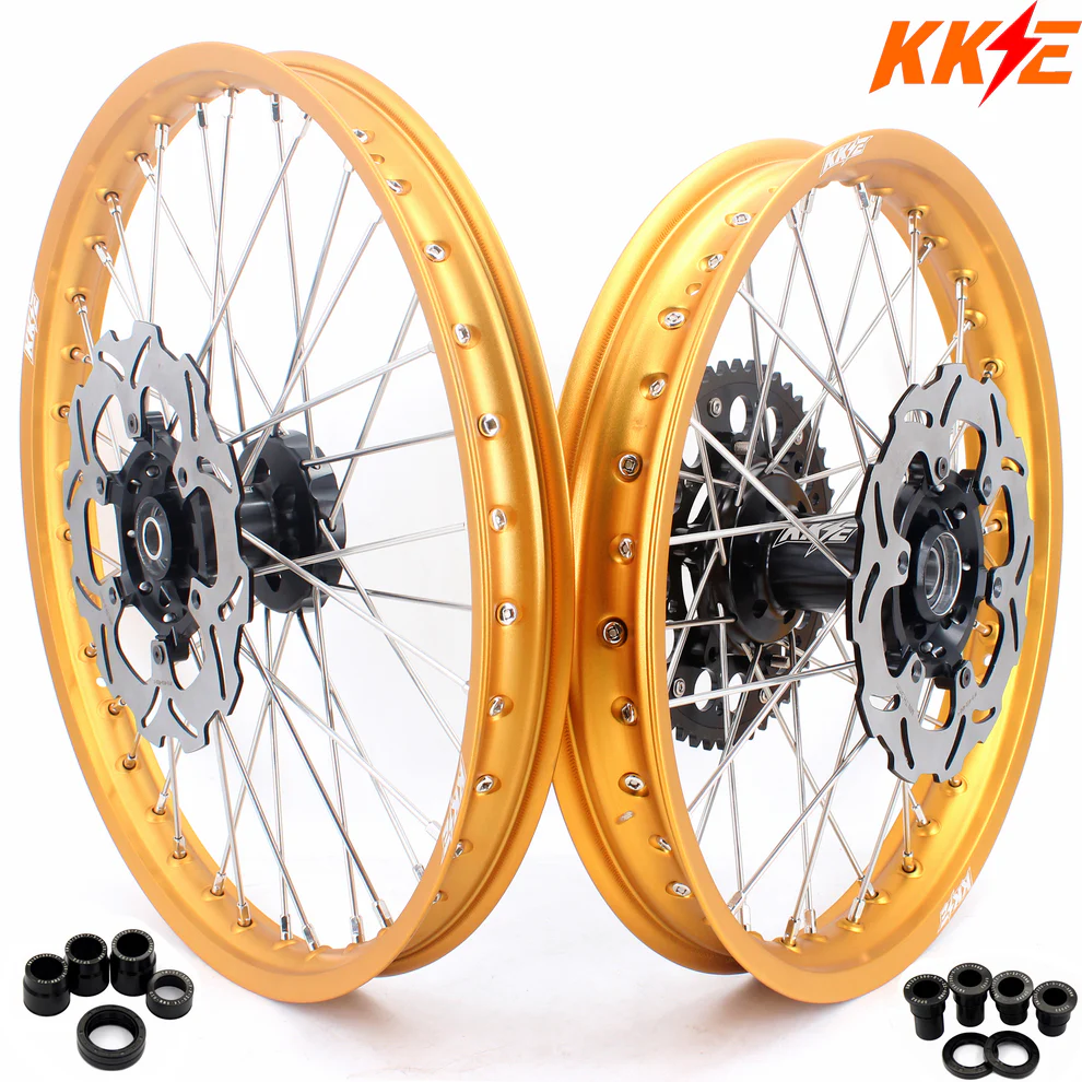 wheels with discs & sprocket