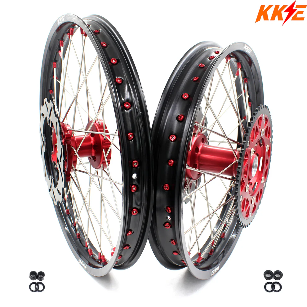 wheels with discs & sprocket