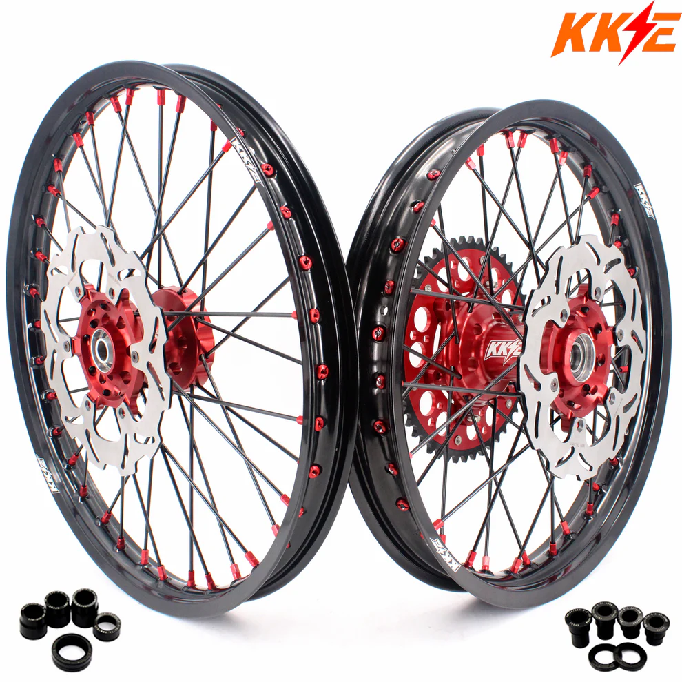 wheels with discs & sprocket