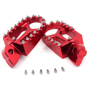KKE Red Blue Black CNC Billet Fotpegs for HUSQVARNA CR SM SMR TC TE TXC WR 50-610 1999-2013