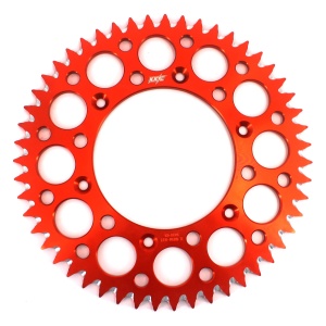 KKE 51T/52T All Aluminum Orange Sprocket For KTM 125-530CC 2003-2022