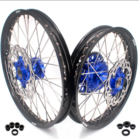 Wheels with disc & sprocket