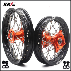 KKE 12 & 10 Mini Spoked Kid's Wheels Set for KTM 50 SX 2000-2013 Mini Bike