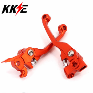 KKE Orange Brake & Clutch Levers for KTM EXC 125–530 (2007–13)
