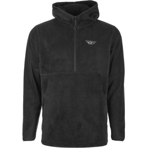 FLY Racing Fly Half-Zip Pullover Hoodie – Black