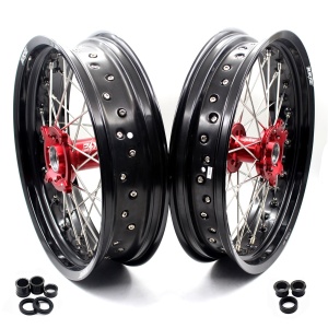 KKE 3.5 & 4.25 Supermoto Wheels for Honda CRF250R 2014-2025 CRF450R 2013-2025 CRF450X 2019-2025
