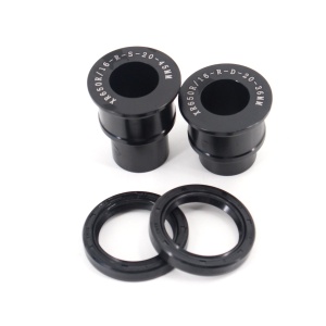 KKE Replacement Rear Black Spacers For HONDA XR650R Dirtbike 21/18 and 21/19 Wheels