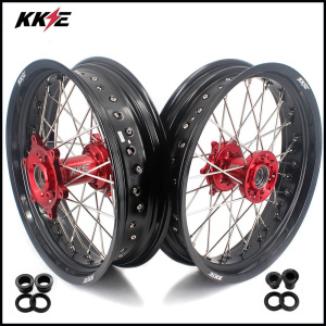 KKE 3.5 & 4.25*17inch Supermoto Wheels Rims for GAS GAS Enduro Bikes 2018-2020