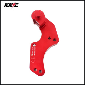 KKE Brake Adapter Compatible with Honda CRF250R 04-21 CRF450R 02-21 Red