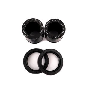 KKE Replacement Front Black Spacers for KAWASAKI KX125/250 2003-2005 Dirtbike 21/18 or 21/19 Wheels