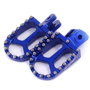 KKE Footpegs Billet Foot Rest For E-Ride Pro-SS 2024 Electric Bike Blue
