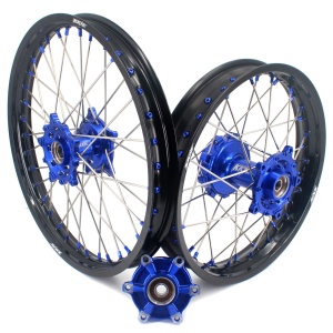 KKE 1.85×21 & 2.5×18 Spoke Rims for Yamaha Tenere 700 (Blue)