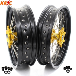 KKE 3.5/4.25 Supermoto Race Wheels For Suzuki RM125 1996-2007 RM250 1996-2008