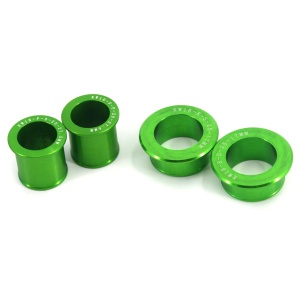 Front & Rear Wheels Billet Collars Spacers Kit Fit KAWASAKI KX125/250 KX250F/450F
