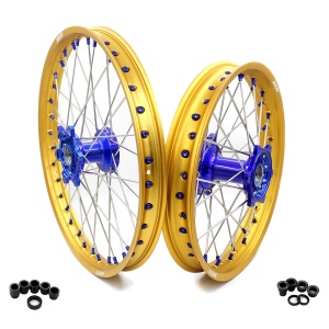 KKE 21"&19" Mx Dirtbike Casting Wheels For YAMAHA YZ125 YZ250 YZ250F YZ450F
