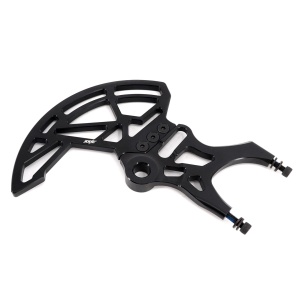 KKE Aluminum Rear Brake Disc Guard Fit Rawrr Mantis, Mantis X Red and Black (Collective)