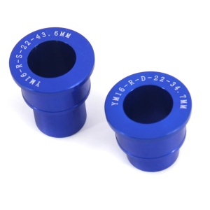 Rear Wheels Billet Collars Spacers Kit Fit YAMAHA YZ125/250 YZ250F/450F Different Axle Diameter Wheels