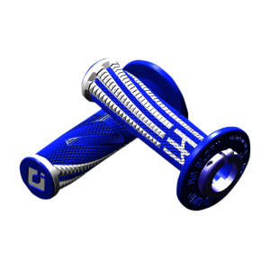 ODI Emig Pro V2 Lock-On Grips - Blue/White