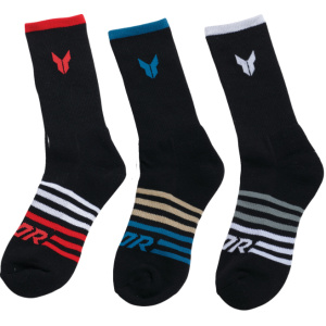 THOR Crew Socks – Black, 3-Pack