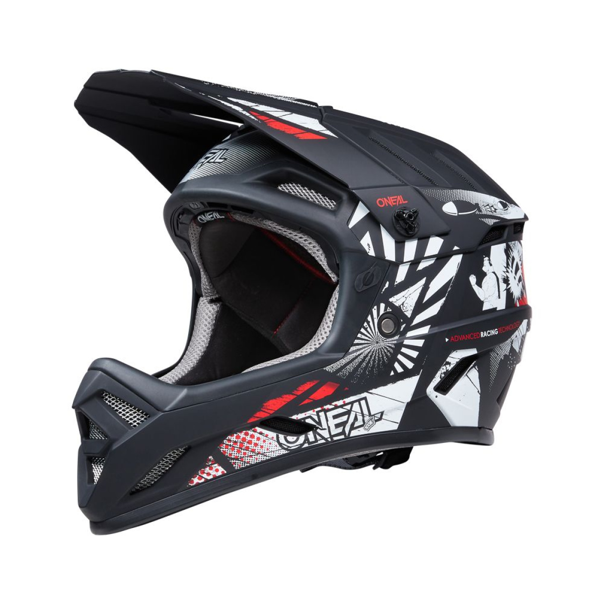 Oneal Backflip Boom Helmet Black/White