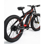 Carbon e-bike angle back