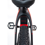Carbon e-bike back