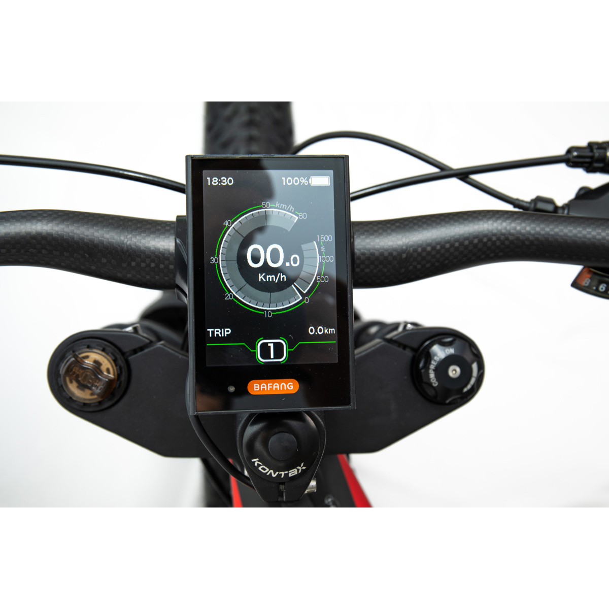 Carbon e bike display