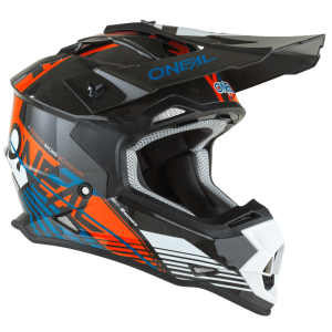 Oneal 2 SRS Rush Helmet OrangeBlue