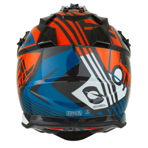Oneal 2 SRS Rush Helmet OrangeBlue