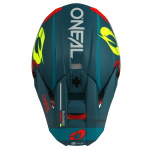 Oneal 5 SRS Haze Helmet BlueRed