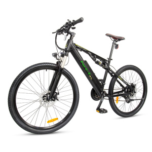 Pure-E Electric Mountain Bicycle with Full Suspension