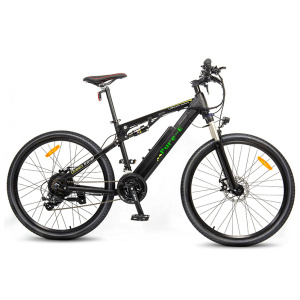 Pure-E Electric Mountain Bicycle with Full Suspension